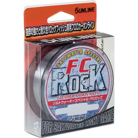 Sunline FC Rock Fluorocarbon Leader Line 100m 6lb