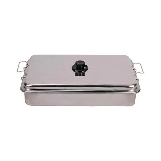 Pryml Deluxe Stainless Steel Two Burner Fish Smoker