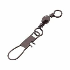 Pryml Black Barrel Snap Swivel 40 Pack