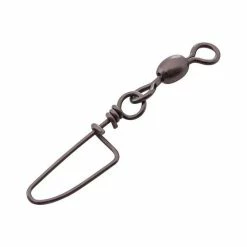 Pryml Black Crane Coastlock Snap Swivel 10 Pack