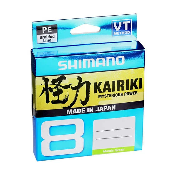 Shimano Kairiki 8 Braid Line Green 150m