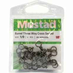 Mustad 3 Way Cross Swivel