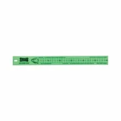 Alvey Glow Fish Ruler 40cm