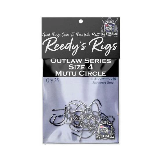 Reedys Rigz Reedy's Mutu Circle Hook 25 Pack