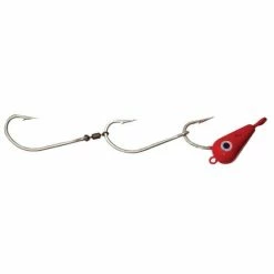 Tackle Tactics TT Lures Trolling Bait Rig 8/0 Red