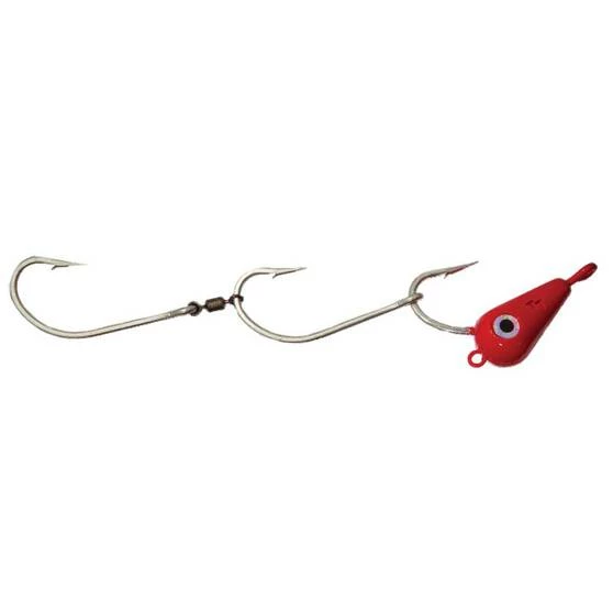 Tackle Tactics TT Lures Trolling Bait Rig 8/0 Red