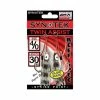 Synotek Twin Assist Hooks 4/0 3.0cm Black Glow