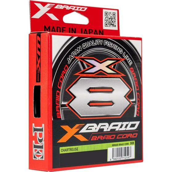 XBRAID X-Braid Cord X8 Braid Line Chartreuse 150m