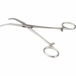 Samaki Stainless Steel Bent Nose Forceps Medium